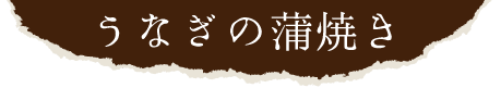 うなぎの蒲焼き